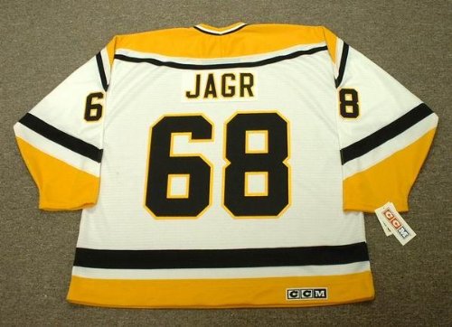 Buy JAROMIR JAGR Pittsburgh Penguins 1996 CCM Throwback Home Hockey Jersey