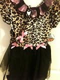 The Children's Place Child Baby Girls Leopard Cat Costume Size XXS 2/3