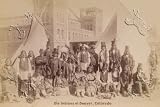 Art Poster, Ute Indians, Denver, Colorado - 27.5 x 18.75