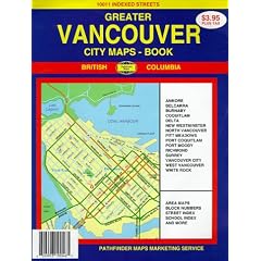 Greater Vancouver City Maps Book