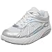 Fila Women's Sculpt And Tone Sneaker,White/Metallic Silver/Sky Blue,8.5 M US