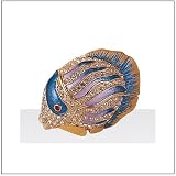 Jewelry Trinket Box with Crystal - Tropical Fish Design