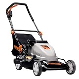 Remington RM212B 19-Inch 24 Volt Cordless Electric Side Discharge/Mulching/Bagging Lawn Mower With Single Level Height Adjust & Removable Battery