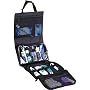 Lewis N. Clark Hanging Toiletry Kit Toiletry Cases, Black