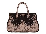 Produkt-Bild: Tasche 7 cm * 6,9 cm AUFN&Auml;HER APPLIKATION B&Uuml;GELBILD Handtasche Taschen Tragetasche Bekleidung schwarz wei&szlig;