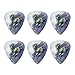Horse Running Painting Cool Colors Novelty Guitar Picks Medium Gauge - Set of 6
