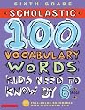 100 Vocabulary Words Kids Need to Know by 6th Grade (100 Words Math Workbook)