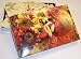 Scott's Cakes 1 lb. White Chocolate Almond Bark in a Fall Leaf Box