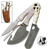 Knives of Alaska Triple Stag Knife Combo