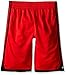 adidas Big Boys' Key Item Short, Light Scarlet/Black, Small/8