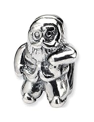 Reflection Beads Silver Santa Clause Celebrate Bead