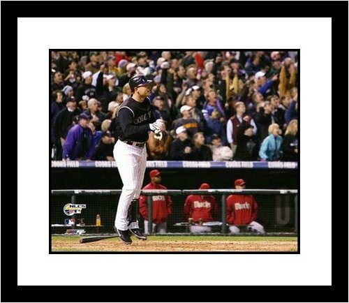 Buy Matt Holliday Colorado Rockies - 2007 NLCS Game 4 HR - Framed 8x10 Photograph by All About Autographs