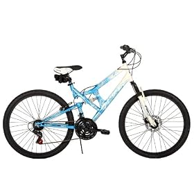 Huffy Women's Moire Bike, Cream/Blue, 26-Inch
