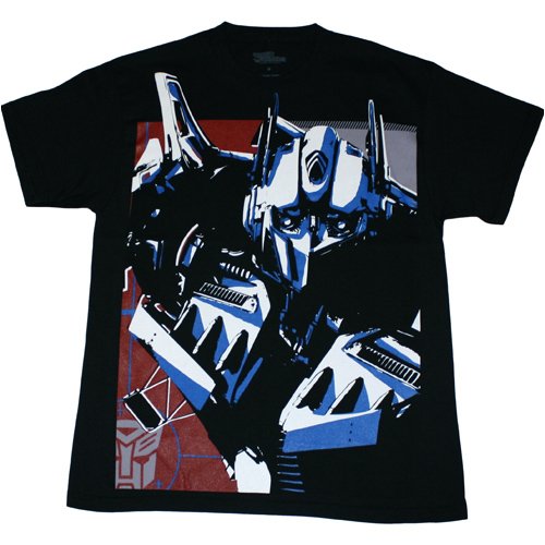  Transformers Optimus Face Mens T-Shirt