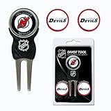 NHL New Jersey Devils 3 Marker Sign Divot Pack