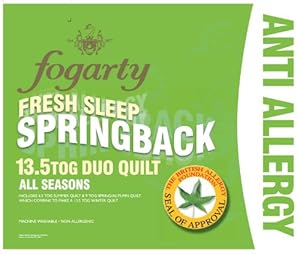 Fogarty Fresh Sleep 4-Jahreszeiten-Bettdecke für Doppelbett antiallergen