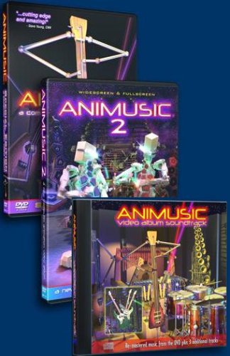 Animusic DVD#1 and #2 with Music CD #1