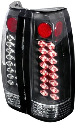 Redlines TL-CHCK88-LED-JM Black Medium LED Tail Light for Chevy C-10 '88-'98 - Pair