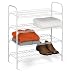 Honey-Can-Do SHO-01172 Four-Tier Closet Shelves, White