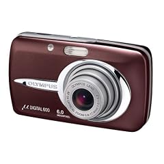 Olympus Mju-600 Digitalkamera (6 Megapixel) rot