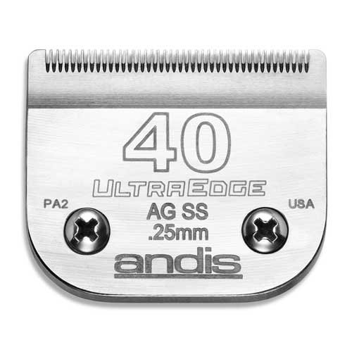 Andis Ultraedge Clipper Blade 40Ss 1/100 In Cut