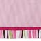 Tiddliwinks Raspberry Garden Dust Ruffle