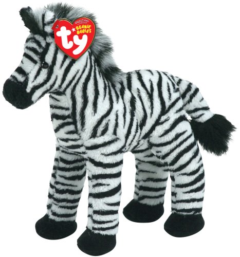 Childrens Toyshop  Third Party New : Ty Dizz The Zebra Beanie Baby
