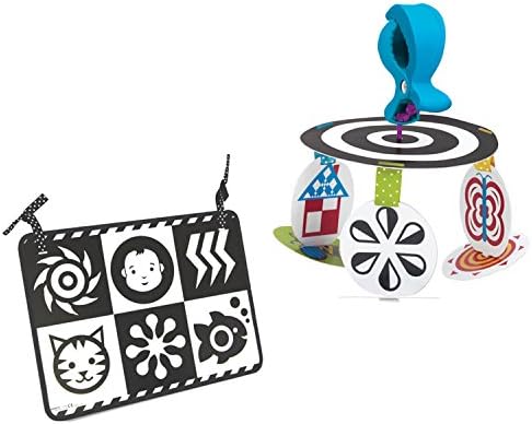 Manhattan Toy Wimmer-Ferguson Double-Feature Mirror and Infant Stim Mobile To Go Travel Toy