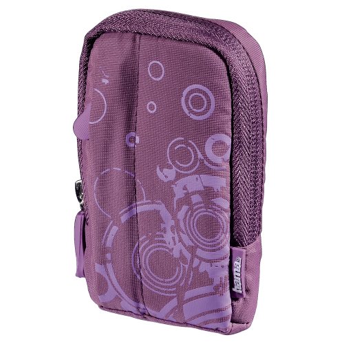 Hama Fancy Print 50F Kompaktkamera-Tasche lila Preisvergleich