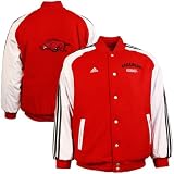 adidas Arkansas Razorbacks Cardinal Youth Reversible Varsity Jacket