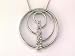 14K Multi Circle Diamond Journey Pendant