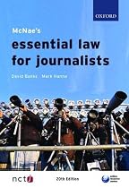 McNae's Essential Law for Journalists