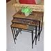 Slate-Top Nesting Tables