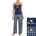 College Pant & Tank PJ Set - Notre Dame Navy