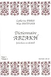 Dictionnaire Abzakh: (Tcherkesse Occidental)