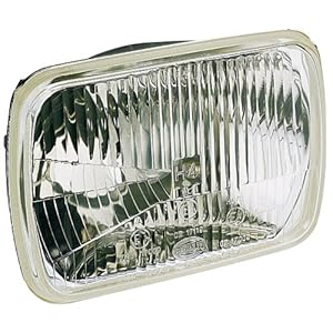 HELLA 003427011 190 x 132mm Series H4 Type Single High/Low Beam Headlamp