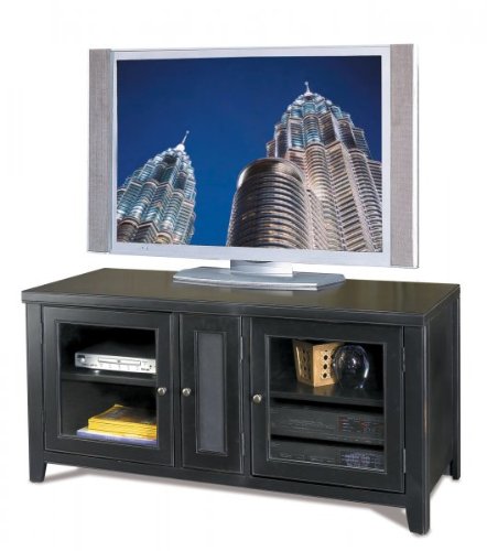 Kathy Ireland Home by Martin Furniture Tribeca Loft Black 50 W TV Stand