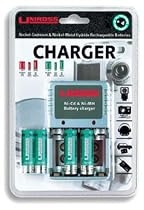 UniRoss X-Press 150 Battery Charger inc 4 x AA 1300 mAh Rechargeable Batteries