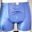 Blue Microfiber Pouch Shorts
