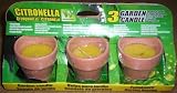from Westwoods 3 Citronella Pot Style Garden Candles