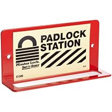 Master Lock 6-Padlock Wall Bracket