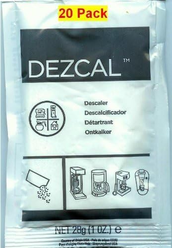Urnex Dezcal Twenty 1oz Packs (20) PackageQuantity: 20 Model: (Home & Kitchen)