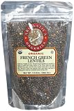 Aromatica Organics French Green Lentils, 13.5-Ounce Bags (Pack of 6)
