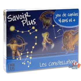 Jeu de 42 cartes : 7 familles "les Constellations"