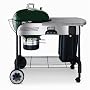 Weber 847001 22-1/2-Inch Performer Charcoal Grill with Touch-N-Go Propane Ignition, Green