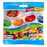 Jelly Belly Sugar-Free Beananza, Sours, 3.1-Ounce Bags (Pack of 12)