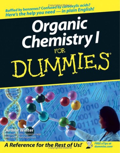 Organic Chemistry I For Dummies under Chemistry in The Books Store