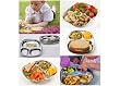 Stainless Steel Divided Tray: ECOlunchtray (Large)