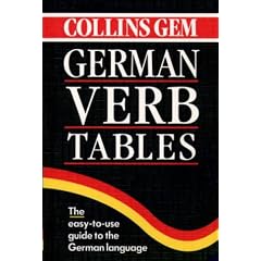 Collins Gem - German Verb Tables (Collins Gems)