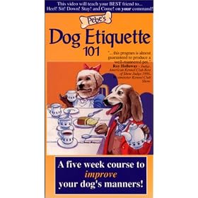 Pebe's Dog Etiquette 101 - Dog Training for Busy People [VHS]